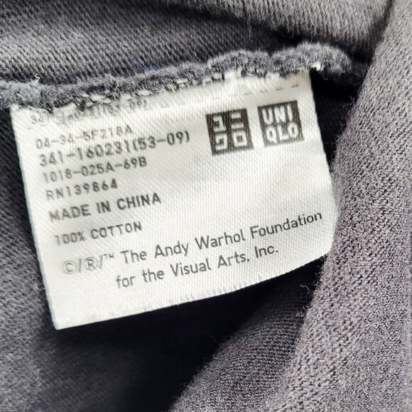 SPRZ NY x Andy Warhol Black Multicolored Dollar Sign Graphic T-shirt Men's XXL - Picture 4 of 5